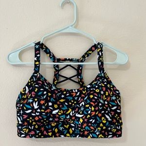 Ellie Floral Sports Bra